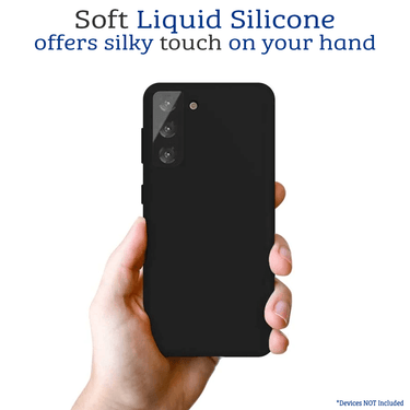 Samsung Galaxy S21 FE 5G Compatible Case Cover Liquid Silicone - Navy